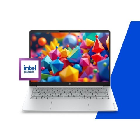 HP OmniBook 3 14-hu0012nwx Core 3 100U 14.0"2K IPS 300nits AG 8GB DDR5 5200 SSD256 Intel Graphics Cam1080p 41Wh Win11 Glacier Si