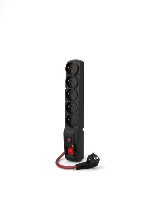 Listwa zasilająca Acar F5 Power 16A (1,5m ; czarny)