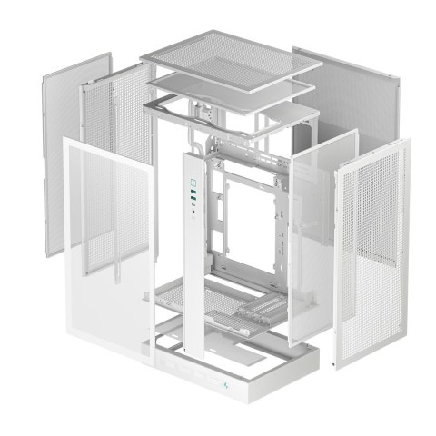 Obudowa DeepCool CH270 Digital WH (R-CH270-WHNDM0-G-1) (OUTLET)