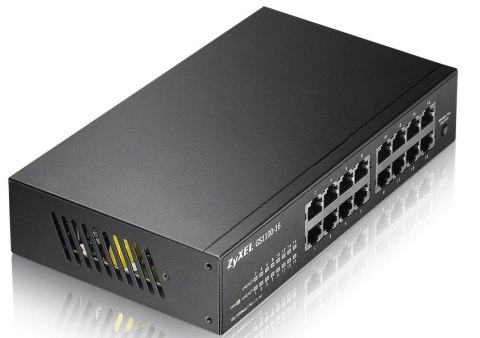 Switch Zyxel GS1100-16E-EU0101F 16p Unmanaged, Fanless, Slim