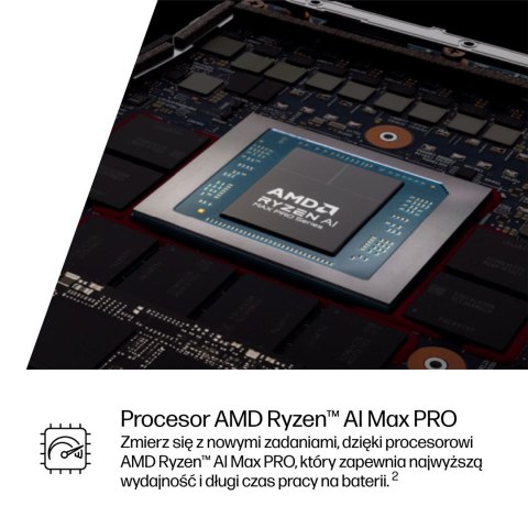 HP ZBook Ultra 14 G1a Ryzen AI MAX PRO 390 14.0"WUXGA IPS 400nits AG 32GB LPDDR5x-8533 SSD1TB Radeon 8050S Cam IR 5 MPx 74,5Wh W