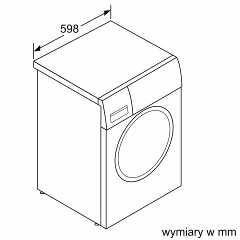 Pralka BOSCH WGE02201PL