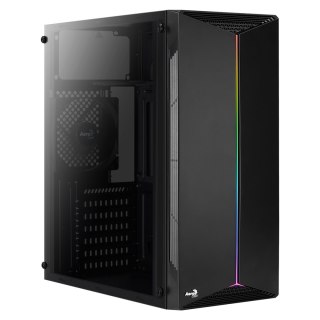 Obudowa Aerocool PGS SPLIT A AEROPGSSPLIT-A-BKRGB (ATX, Micro ATX, Mini ITX; kolor czarny) (WYPRZEDAŻ)