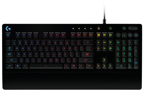 Klawiatura Logitech 920-008093 (mechaniczna; USB 2.0; (US); kolor czarny) (OUTLET)