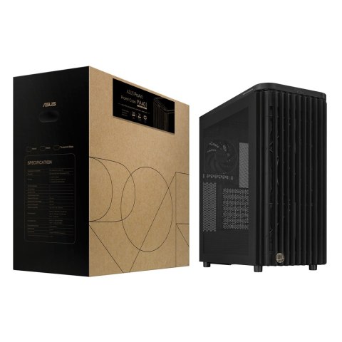 Obudowa Asus PROART PA401 WOOD MESH PWM BLACK