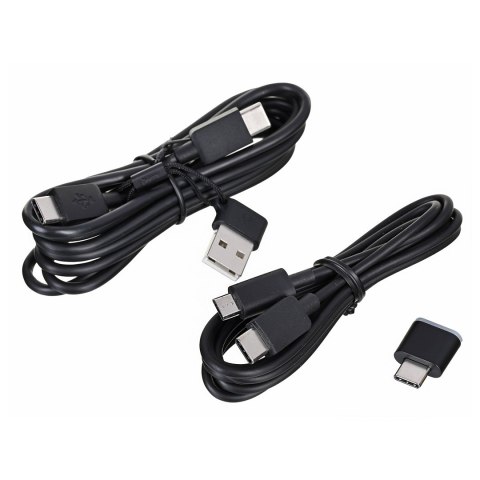 Słuchawki Poly Voyager Focus 2 z certyfikatem Microsoft Teams USB-C-C Headset + USB-C/A Adapter + podstawka ładująca A4HT5AA#AC3