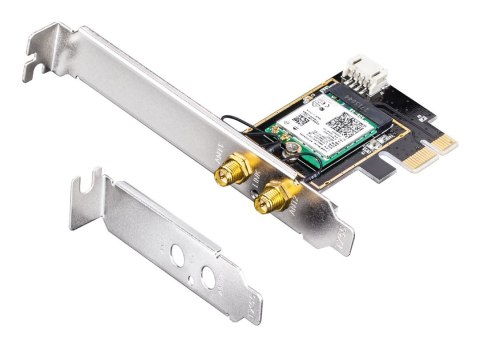 Karta sieciowa CUDY WE3000 AX5400 Wi-Fi 6 + BT 5.2 Intel AX210 PCIe