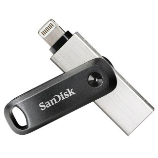 Pendrive SanDisk iXpand GO SDIX60N-128G-GN6NE (128GB; Lightning, USB 3.0; kolor srebrny) (OUTLET)