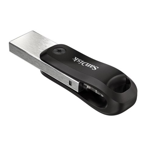 Pendrive SanDisk iXpand GO SDIX60N-128G-GN6NE (128GB; Lightning, USB 3.0; kolor srebrny) (OUTLET)
