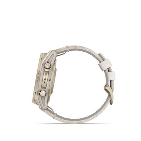 Zegarek sportowy Garmin Fenix 8 AMOLED Sapphire 43mm Soft Gold/Limestone