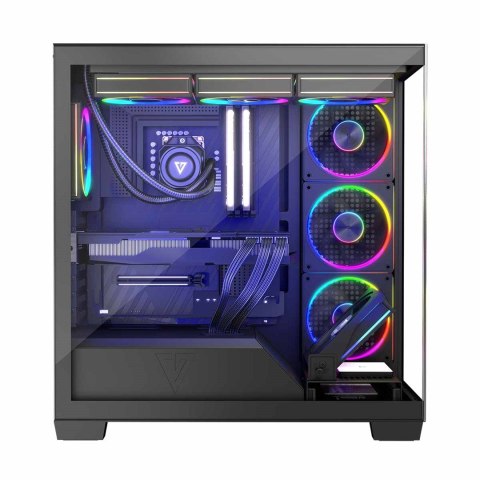 MODECOM OBUDOWA VOLCANO STELLAR ARGB MIDI 8F BLACK