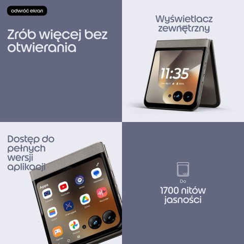Motorola Razr 70 5G 8/256GB Hematite