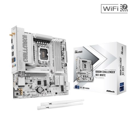Płyta główna B860M CHALLENGER WIFI WHITE
