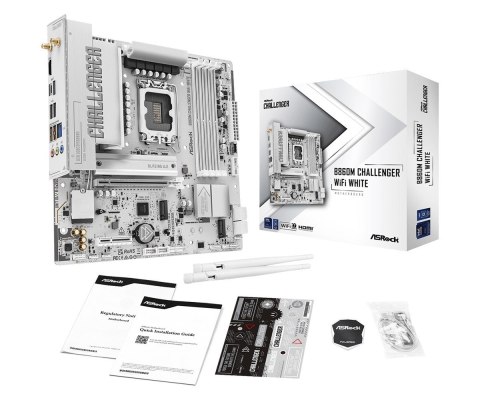 Płyta główna B860M CHALLENGER WIFI WHITE