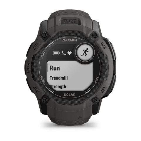 Zegarek sportowy Garmin Instinct 2X Solar MIP 50mm Graphite