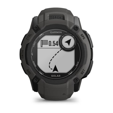 Zegarek sportowy Garmin Instinct 2X Solar MIP 50mm Graphite