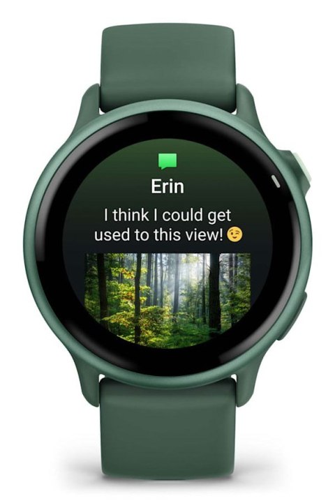Zegarek sportowy Garmin Vivoactive 6 AMOLED 42mm Jasper Green