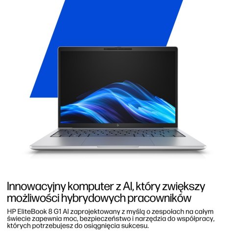 HP EliteBook 8 G1i 14 Ultra 5 225U 14.0"WUXGA 400nits Matt 32GB DDR5 5600 SSD1TB Intel Graphics Cam5MPx+IR 62Wh W11Pro 3Y OnSite