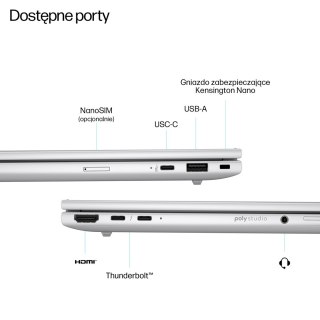 HP EliteBook 8 G1i Ultra 5 225U 14.0"WUXGA IPS 400nits Eye Ease AG 24GB DDR5 5600 SSD512 Arc Cam 5Mpx 62Wh W11Pro Pike silver al