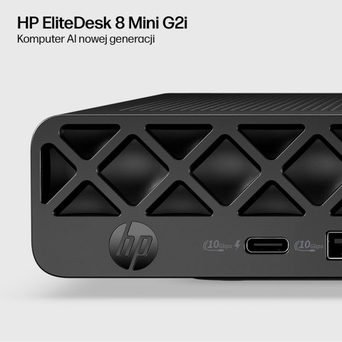 HP EliteDesk 8 Mini G2i AI Ultra 7 356H 16GB DDR5 5600 SSD512 Intel Graphics W11Pro 3Y OnSite