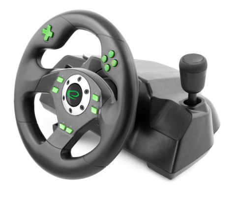 Kierownica Esperanza Drift EGW101 (PC, PS3; kolor czarny)