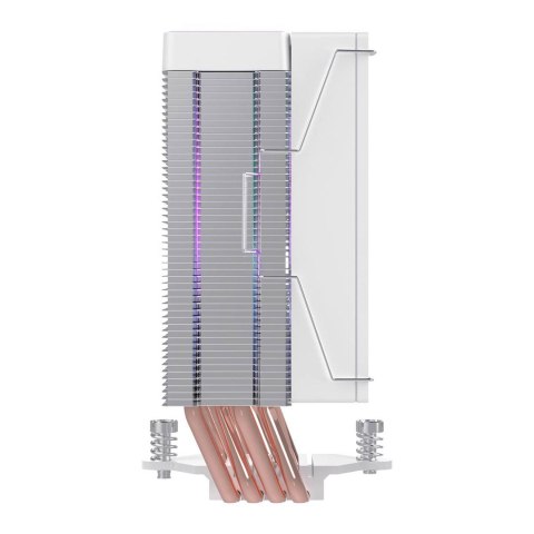 RAMPAGE CHŁODZENIE PROCESORA OCTAGON B70 120MM ARGB WYŚWIETLACZ TEMPERATURY WHITE