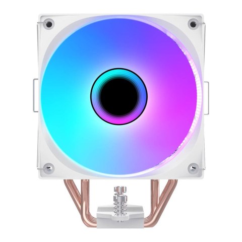 RAMPAGE CHŁODZENIE PROCESORA OCTAGON B70 120MM ARGB WYŚWIETLACZ TEMPERATURY WHITE