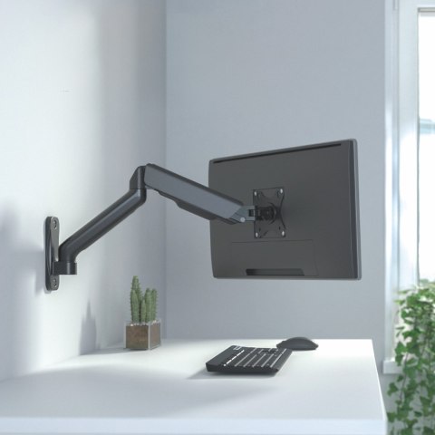 MACLEAN UCHWYT ŚCIENNY MONITORA PODWÓJNE RAMIĘ 17-32" 9KG MAX MC-332
