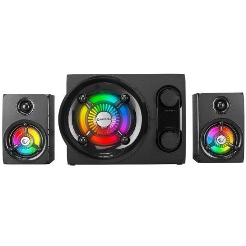 RAMPAGE GŁOŚNIKI RMS-G8 GAMINGOWE 25 W BT USB SD FM