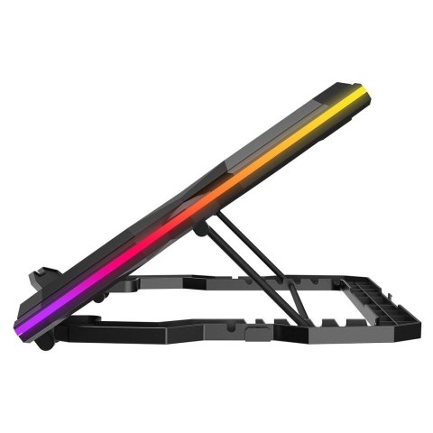 RAMPAGE PODSTAWKA CHŁODZĄCA POD LAPTOP AD-RC14 9-17" RGB