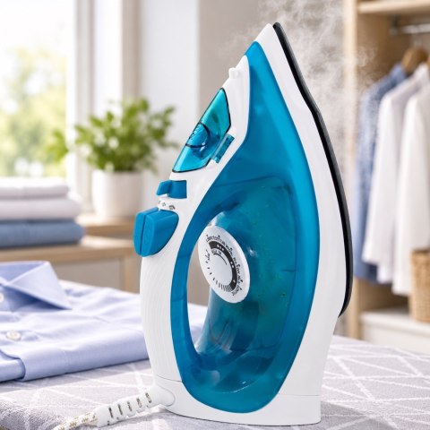Żelazko parowe Esperanza Ceramic EHI002 (2200W; kolor niebieski)