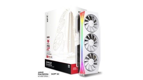 Karta graf. XFX Mercury RX 9070XT OC White G RGB 16