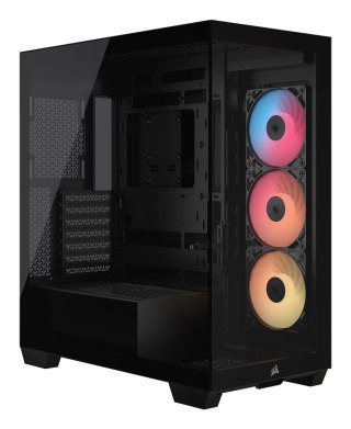 Obudowa Corsair 3500X RSR ARGB Tempered Glass Mid-Tower, Black
