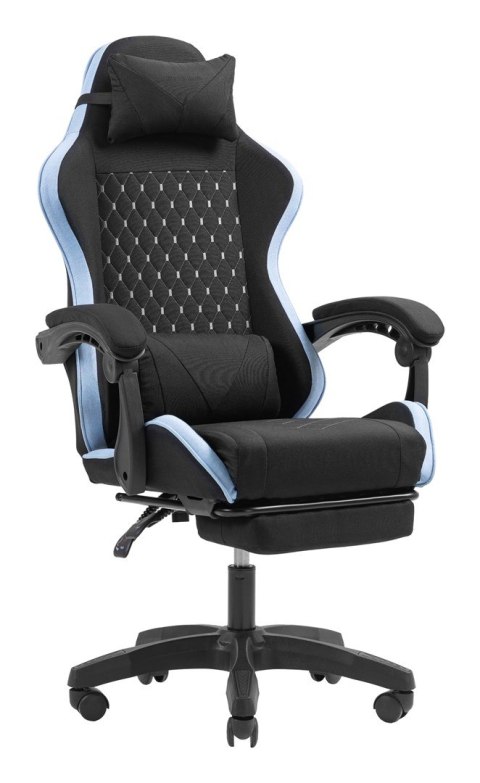TACENS MARS MGC-X FABRIC Black/Blue - fotel gamingowy
