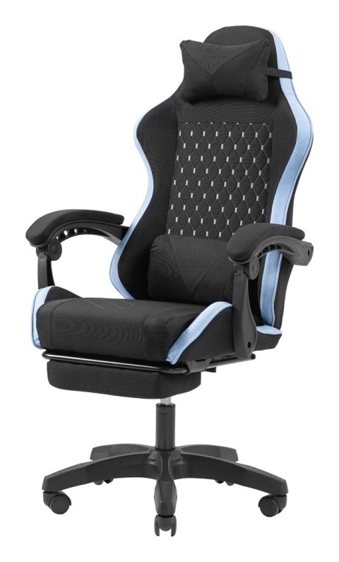 TACENS MARS MGC-X FABRIC Black/Blue - fotel gamingowy
