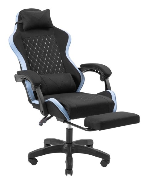 TACENS MARS MGC-X FABRIC Black/Blue - fotel gamingowy