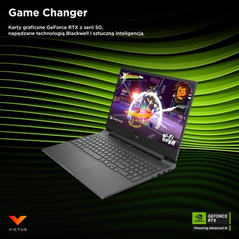 HP Victus 15-fa2246nw i5-13420H 15.6"FHD IPS 144Hz 300nits AG 16GB DDR4 SSD512 GeForce RTX 3050 6GB WiFi6+BT Cam720p 52,5Wh Win1