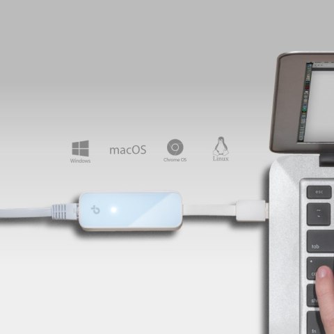 TP-LINK UE200 Karta Ethernet 100Mb/s USB 2.0.