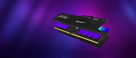 KINGSTON DDR5 32GB 6800MT/s CL34 DIMM (Kit of 2) FURY Beast RGB EXPO
