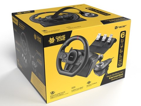 TRACER KIEROWNICA SIMRACER MANUAL GEARBOX 6 IN 1 (OUTLET)
