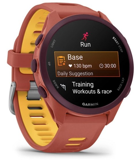 Zegarek Garmin Forerunner 170 42,6mm Music Red Pink Mango
