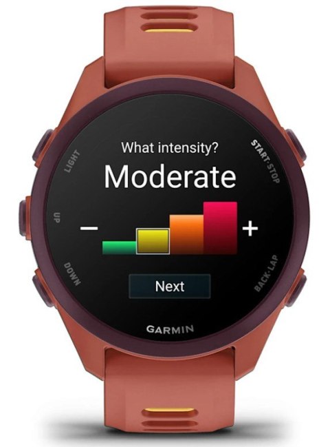 Zegarek Garmin Forerunner 170 42,6mm Music Red Pink Mango