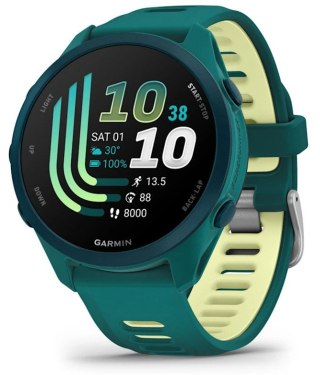 Zegarek Garmin Forerunner 170 42,6mm Music Teal Green Citron
