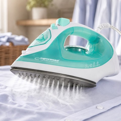 Żelazko parowe Esperanza SILK EHI005 (2200W; kolor biały)