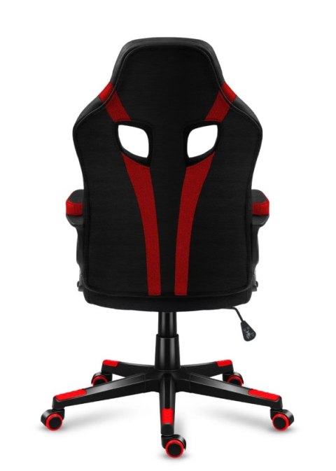 Fotel gamingowy Huzaro FORCE 2.5 Red Mesh (OUTLET)