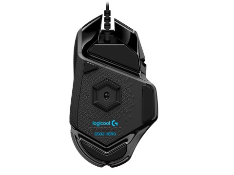 Mysz Logitech G502 Hero 910-005470 (optyczna; 16000 DPI; kolor czarny) (OUTLET)