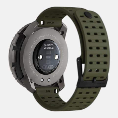 Zegarek sportowy Suunto Vertical Titanium Solar Forest 49mm Czarny (OUTLET)
