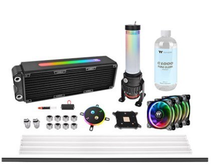 Chłodzenie wodne do procesora Thermaltake Pacific M360 Plus D5 CL-W218-CU00SW-A