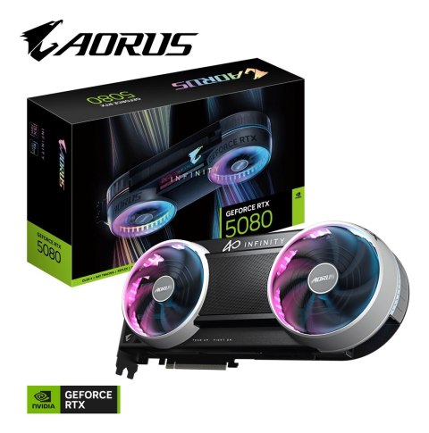 Karta graficzna Gigabyte AORUS GeForce RTX 5080 Infinity 16GB GDDR7 DLSS4