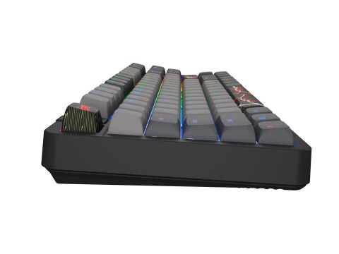 Klawiatura dla graczy Fury Kanabo K6 US podświetlenie RGB magnetyczna czarno-szara